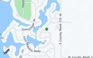 Map of 1993 Hidden Valley Drive, Crown Point, IN 46307, USA