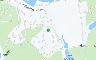Map of 197 Lakeview Drive, Lake Ariel, PA 18436, USA