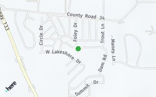 Map of 11139 N Lakeshore Drive, Blair, NE 68008, USA