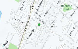Map of 398 South Main St, Wallingford, CT 06492, USA