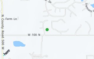 Map of 109 Summerhill Drive, Valparaiso, IN 46385, USA