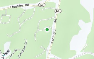 Map of 124 Woodcutters Drive, Bethany, CT 06524, USA