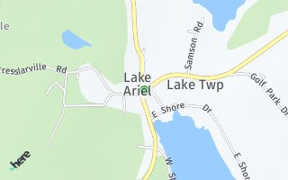 Map of 659 Lakeview Drive The Hideout, Lake Ariel, PA 18436, USA