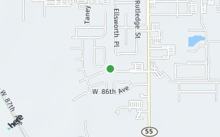 Map of 2652 West 85th Avenue, Merrillville, IN 46410, USA