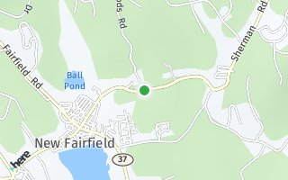Map of 37  Route 39, New Fairfield, CT 0682, USA