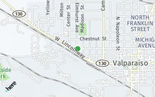 Map of 758  Chicago Street, Valparaiso, IN 46385, USA