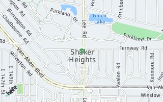 Map of 16506 Fernway Rd., Shaker Heights, OH 44120, USA