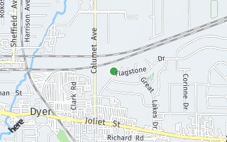 Map of 889 Flagstone Drive, Dyer, IN 46311, USA