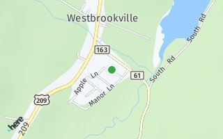 Map of 10 Apple Lane, Westbrookville, NY 12785, USA