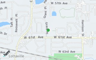 Map of 5975 Grant Place, Merrillville, IN 46410, USA