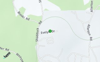 Map of 84 Evelyn Drive, Naugatuck, CT 06770, USA