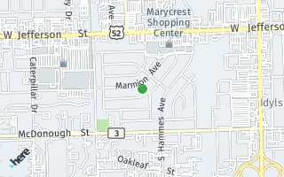 Map of 2208 Marmion Ave, Joliet, IL 60436, USA