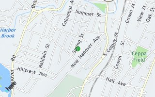 Map of 248 Spring Street, Meriden, CT 06451, USA