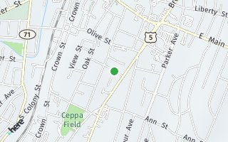 Map of Woodley Court 15, Meriden, CT 06450, USA