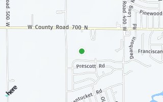 Map of 677 North 450 West, Valparaiso, IN 46385, USA