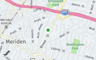 Map of 718  Broad Street C4, Meriden, CT 06450, USA
