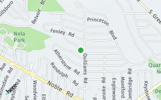 Map of 3716 Stoneleigh Rd, Cleveland Heights, OH 44121, USA