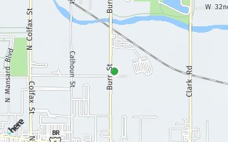 Map of 3473 Burr St., Gary, IN 46406, USA