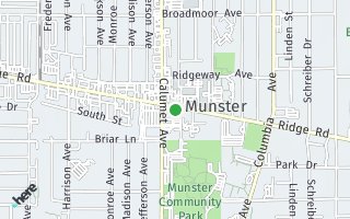 Map of 910 Ridge Road #107, Munster, IN 46321, USA