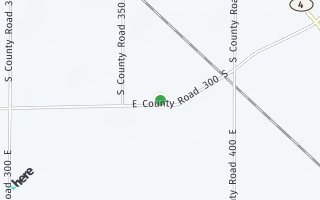 Map of 3677 East 300 South, La Porte, IN 46350, USA