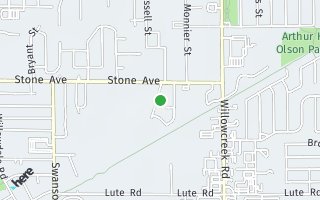 Map of 3033 Anderson Street, Portage, IN 46368, USA