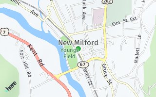 Map of 73  Railroad St New Milford CT 06776, New Milford, CT 06776, USA