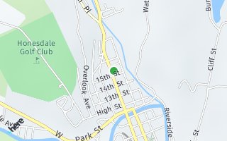 Map of 1511 N Main Street, Honesdale, PA 18431, USA