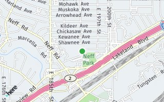Map of 19212 Mohican Ave, Cleveland, OH 44119, USA