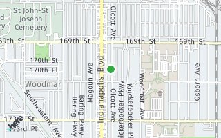 Map of 7020  Olcott Avenue, Hammond, IN 46323, USA