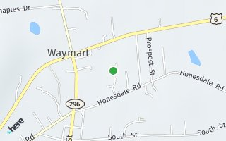 Map of 33 Rockwell Lane, Waymart, PA 18472, USA