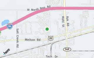 Map of 320 Sherman Avenue, Burns Harbor, IN 46304, USA