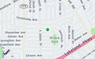 Map of 27036 Mallard Avenue, Euclid, OH 44132, USA