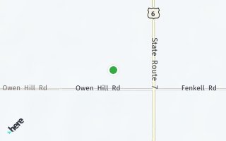 Map of 5799 Owen Rd., Andover, OH 44054, USA