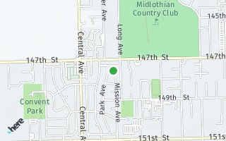 Map of 14732 Mission Ave, Oak Forest, IL 60452, USA