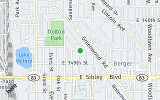 Map of 734 E 148 ST, Dolton, IL 60419, USA