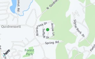 Map of 62 Cherokee Lane, North Kingstown, RI 02852, USA
