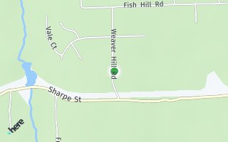 Map of 557  Weaver Hill Road, West Greenwich, RI 02817, USA