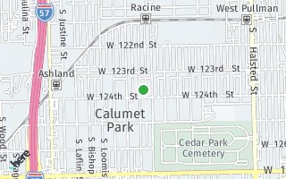 Map of 12341 S Elizabeth St, Calumet Park, IL 60827, USA