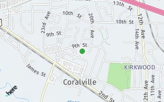 Map of 810 20th Ave, Coralville, IA 52241, USA
