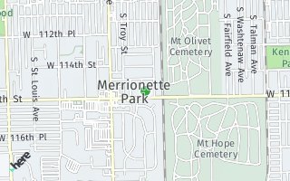 Map of 11455 S Harry J Rogowski Dr, Merrionette Park, IL 60803, USA