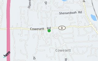 Map of 330 Cowesett Rd., Warwick, RI 02886, USA