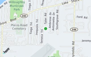 Map of 6492 S Cedarwood Road, Mentor, OH 4406, USA