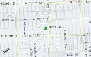 Map of 4013 W 106th St, Oak Lawn, IL 60453, USA