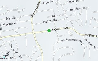Map of 444 Maple Ave, Bristol, CT 06010, USA