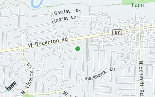 Map of 353 Clifton Ln, Bolingbrook, IL 60440, USA