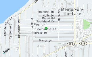 Map of 7559 Goldenrod Rd, Mentor on the Lake, OH 44060, USA