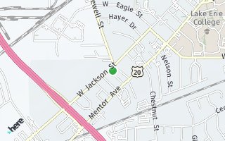 Map of 881 W. Jackson Street, Painesville, OH 44077, USA