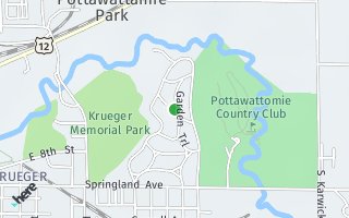 Map of 113 Jackpine Drive, Pottawattamie Park, IN 46360, USA
