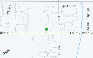 Map of 50920 Northbrook Shores Drive, Granger, MI 46530, USA