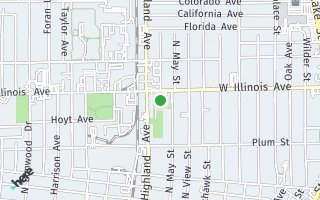 Map of 639 Gillette Ave, Aurora, IL 60506­2931, USA